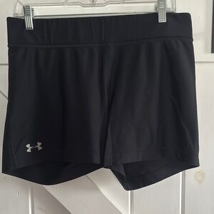 Under Armour Black Compression Shorts Size XL